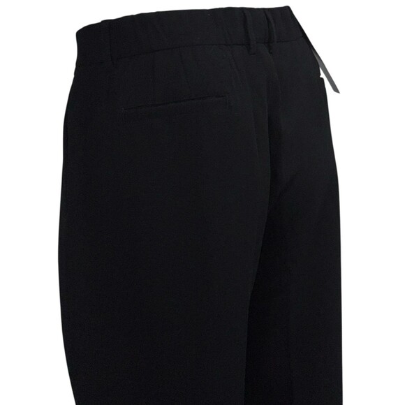 DKNY Womens Size 12 Pant Slack High Rise Wide Leg Dress Office Business Black - Picture 5 of 13